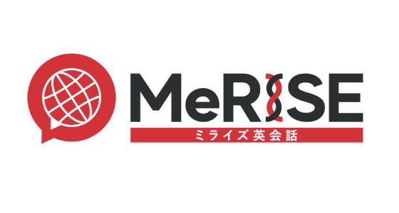 MeRISE（ミライズ）英会話・ロゴ画像